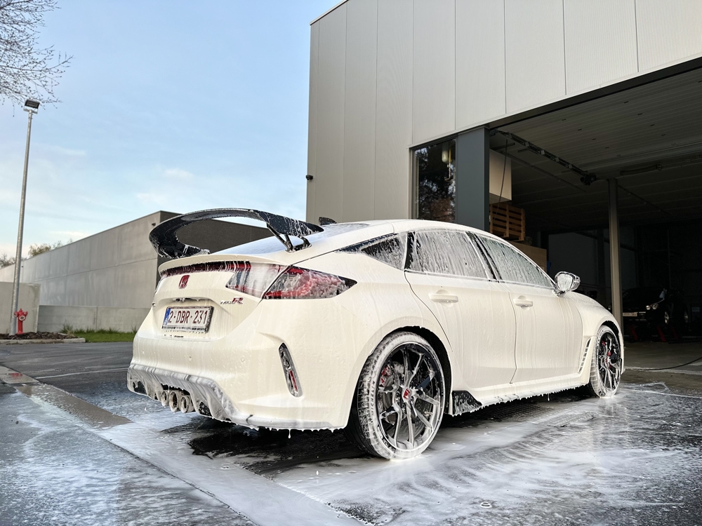 Cleaning Honda