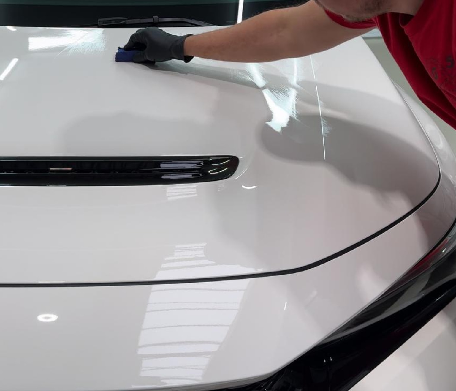 Auto coating applicatie